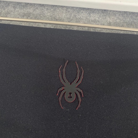 Spyder Womens Leggings Medium Black High Rise Cropped Capri Pockets - Picture 4 of 9